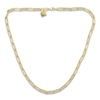 Thumbnail Image 1 of Charm'd by Lulu Frost Semi-Solid Paperclip Chain 10K Yellow Gold 20&quot;