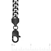 Thumbnail Image 4 of Men's Curb Chain Necklace 9mm Black Ion-Plated Stainless Steel 24&quot;