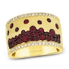 Thumbnail Image 1 of Le Vian Tramonto D'Oro Natural Ruby Ring 1/5 ct tw Diamonds 14K Honey Gold