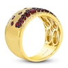 Thumbnail Image 2 of Le Vian Tramonto D'Oro Natural Ruby Ring 1/5 ct tw Diamonds 14K Honey Gold