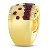 Thumbnail Image 3 of Le Vian Tramonto D'Oro Natural Ruby Ring 1/5 ct tw Diamonds 14K Honey Gold