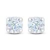 Thumbnail Image 3 of THE LEO First Light Diamond Solitaire Earrings 1 ct tw 14K White Gold (I1/I)