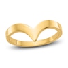 Thumbnail Image 1 of High-Polish Chevron Ring 14K Yellow Gold