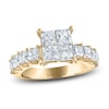 Thumbnail Image 1 of Diamond Engagement Ring 3-3/8 ct tw Princess 14K Yellow Gold