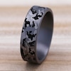 Thumbnail Image 4 of Men's Camo Wedding Band Tantalum 7.0mm