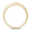 Thumbnail Image 2 of Men's Diamond Wedding Band 1/6 ct tw Round 14K Yellow Gold