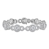 Thumbnail Image 0 of Princess, Marquise & Round Diamond Tennis Bracelet 4 ct tw 14K White Gold 7"