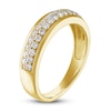 Thumbnail Image 2 of Diamond Pave Wedding Band 1/2 ct tw 14K Yellow Gold 5.0mm