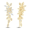 Thumbnail Image 3 of Pnina Tornai Diamond Climber Earrings 1 ct tw Round/Marquise 14K Yellow Gold