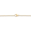 Thumbnail Image 3 of Children's Diamond Cross Necklace 1/20 ct tw 18K Yellow Gold 10&quot;