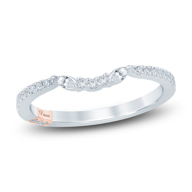 Main Image 1 of Pnina Tornai Marquise & Round-Cut Diamond Wedding Band 1/5 ct tw 14K White Gold