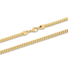 Thumbnail Image 2 of Men's Franco Chain Necklace 3mm Yellow Ion-Plated Stainless Steel 24&quot;