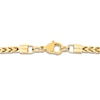 Thumbnail Image 3 of Men's Franco Chain Necklace 3mm Yellow Ion-Plated Stainless Steel 24&quot;