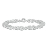 Thumbnail Image 1 of Infinity Bracelet 1/8 ct tw Diamonds Sterling Silver