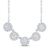 Thumbnail Image 0 of Shy Creation Diamond Necklace 1/2 carat tw 14K White Gold SC55004004V2
