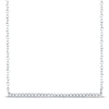 Thumbnail Image 1 of Shy Creation Bar Necklace 1/20 ct tw Diamonds 14K White Gold SC55001270