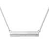 Thumbnail Image 1 of Diamond Bar Necklace 1/20 Carat tw Sterling Silver