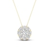 Thumbnail Image 0 of Diamond Necklace 1/4 ct tw Round 10K Yellow Gold