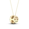 Thumbnail Image 3 of Diamond Necklace 1/4 ct tw Round 10K Yellow Gold