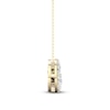 Thumbnail Image 2 of Diamond Necklace 1 1/2 ct tw Round 14K Yellow Gold