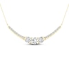 Thumbnail Image 1 of Diamond Necklace 1/2 ct tw Round 10K Yellow Gold