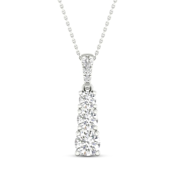 Halle 27 Carat 21 inch Diamond Necklace in 14kt White Gold - Necklace & Pendant - Mike Nekta NYC - Nekta New York