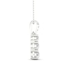 Thumbnail Image 2 of Diamond Pendant Necklace 1/2 ct tw Round 10K White Gold