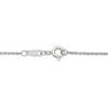 Thumbnail Image 2 of Diamond Necklace 1 ct tw Round/Baguette 14K White Gold