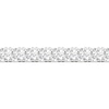 Thumbnail Image 2 of Lab-Created Diamond Tennis Bracelet 10 ct tw Round 14K White Gold