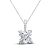 Thumbnail Image 0 of Diamond Necklace 7/8 ct tw Round 14K White Gold 18"