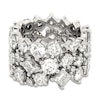 Thumbnail Image 1 of Jared Atelier Diamond Ring 10-1/4 ct tw Princess/Round Platinum