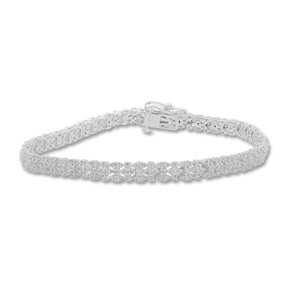 Diamond Tennis Bracelet 2 ct tw Round 14K White Gold | Jared