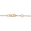 Thumbnail Image 3 of Lab-Created Diamond Necklace 1-1/8 ct tw Round 14K Yellow Gold