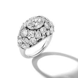 Jared Atelier Diamond Ring 7-3/8 ct tw Platinum