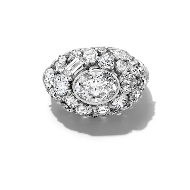 Jared Atelier Diamond Ring 7-3/8 ct tw Platinum