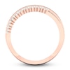 Thumbnail Image 4 of Diamond Anniversary Band 1/4 ct tw Round 14K Rose Gold