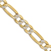 Thumbnail Image 1 of Semi-Solid Figaro Chain Necklace 14K Yellow Gold 24&quot; 3.9mm