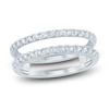 Thumbnail Image 1 of Diamond Anniversary Enhancer Band 1/2 ct tw Round 14K White Gold