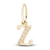 Thumbnail Image 1 of Diamond Accent Letter Z Charm 10K Yellow Gold