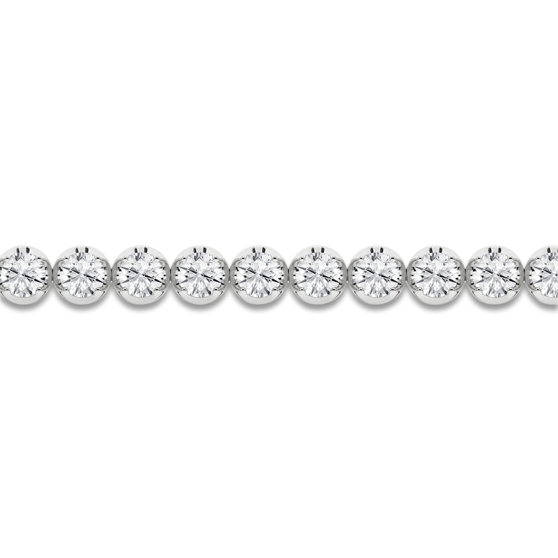 Lab-Created Diamond Tennis Bracelet 3 ct tw 14K White Gold 7.25"
