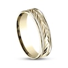 Thumbnail Image 1 of Wheat Milgrain Wedding Band 14K Yellow Gold 6.0mm