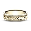 Thumbnail Image 2 of Wheat Milgrain Wedding Band 14K Yellow Gold 6.0mm