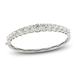 Jared Atelier Diamond Bangle Bracelet 8 ct tw Round Platinum