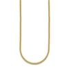 Thumbnail Image 2 of High-Polish Wheat Chain Necklace 24K Yellow Gold 24&quot; 2.5mm