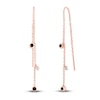 Thumbnail Image 2 of Pnina Tornai Freshwater Cultured Pearl & Black Diamond Threader Earrings 1/6 ct tw 14K Rose Gold