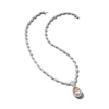 Thumbnail Image 3 of Jared Atelier Pear-Shaped Natural Morganite & Diamond Necklace 19-1/3 ct tw Platinum 17&quot;