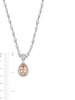 Thumbnail Image 5 of Jared Atelier Pear-Shaped Natural Morganite & Diamond Necklace 19-1/3 ct tw Platinum 17&quot;