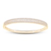 Thumbnail Image 0 of Baguette & Round-Cut Diamond Bangle Bracelet 1-1/2 ct tw 10K Yellow Gold