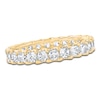 Thumbnail Image 1 of Certified Princess-Cut Diamond Eternity Band 1-5/8 - 2 ct tw 14K Yellow Gold