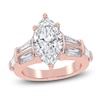 Thumbnail Image 1 of Marquise-Cut Created By Jared Studio Lab-Created Diamond Engagement Ring 4-1/2 ct tw 14K Rose Gold